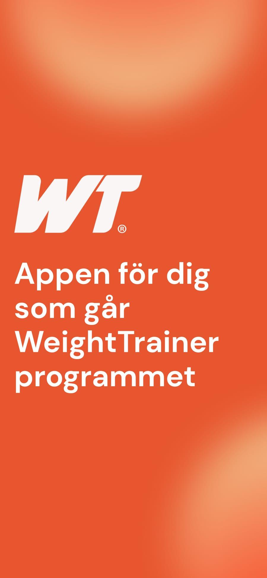 WeightTrainer on the App Store: the app for the programme